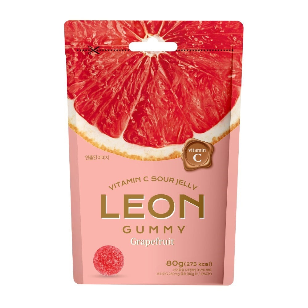 [Leon] Leon Sour Vitamin C Grapefruit Jelly 80g
