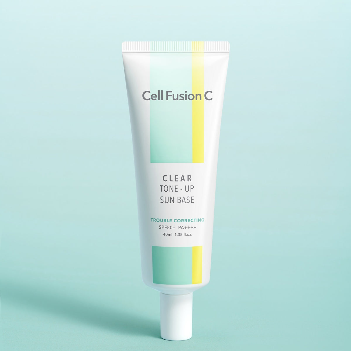 [Cell Fusion C] Base Solaire Tonifiante Cellfusion C SPF50+/PA++++ 40 ml (4 couleurs)