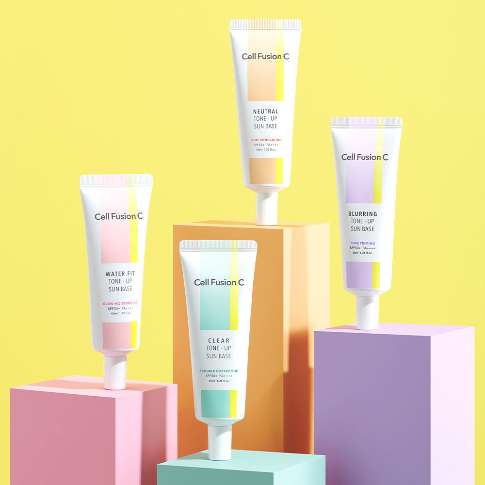 [Cell Fusion C] Cellfusion C Tone-Up Sun Base SPF50+/PA++++ 40ml (4 colors)
