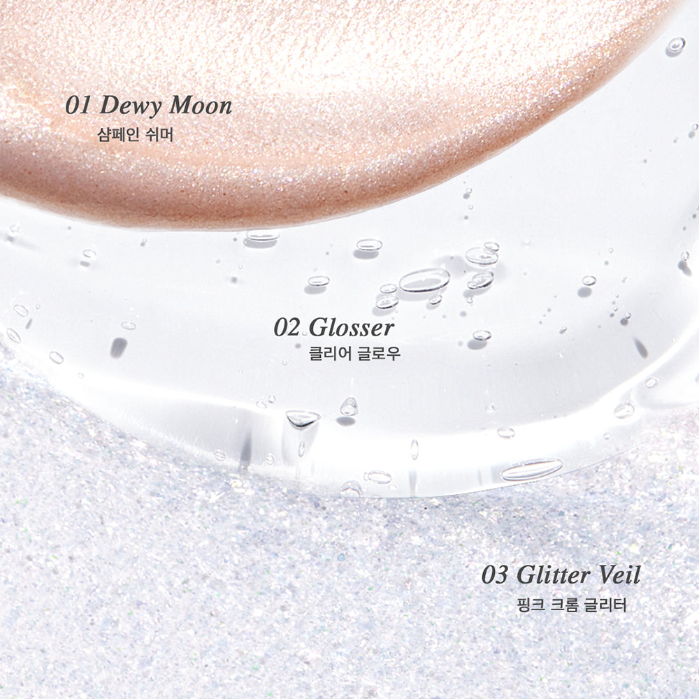 [GlintbyVDIVOV] Glint Liquid Highlighter (Blusher Layering)
