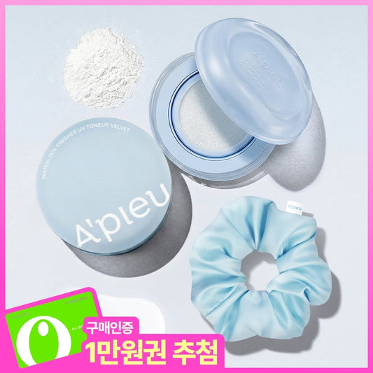 [A'pieu] APIEU Oil-blotting Paper Pact Water Lock Finisher UV Tone-Up Velvet (Single Item/Special)