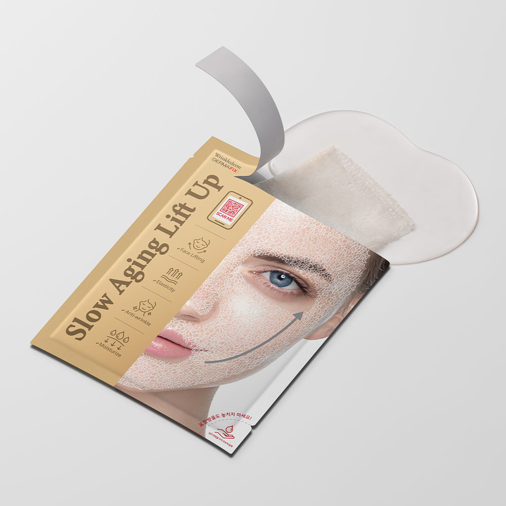 [Dermafix] Dermafix Slow Aging Lift-Up Mask Pack (4 sheets) (+1 gift plan)