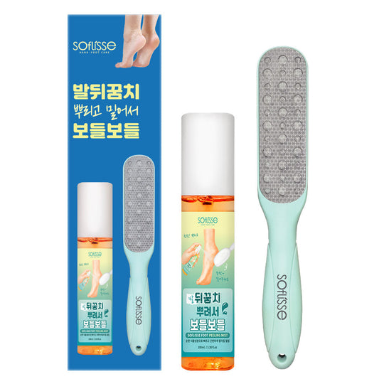 [Soflisse] Spray on Sopris heels and push them to make them soft (foot peeling mist 100ml + foot file)