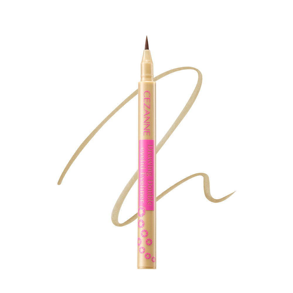 [CEZANNE] Cezanne Drawing Double Eyeliner 3colors (Aegyosalliner)