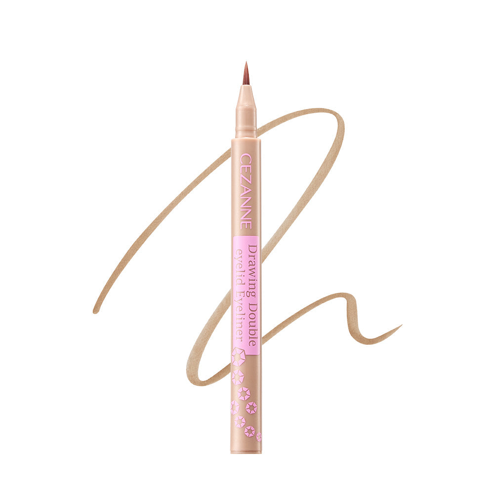 [CEZANNE] Cezanne Drawing Double Eyeliner 3colors (Aegyosalliner)