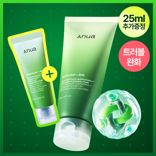 [Anua] Anua Houttuynia cordata sebum removal pore foam 150ml special (+25ml free)