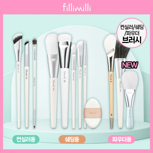 [Fillimilli] Choose 1 of 20 types of Filimili base makeup brushes (foundation/blusher/concealer/shading/highlighter/powder)