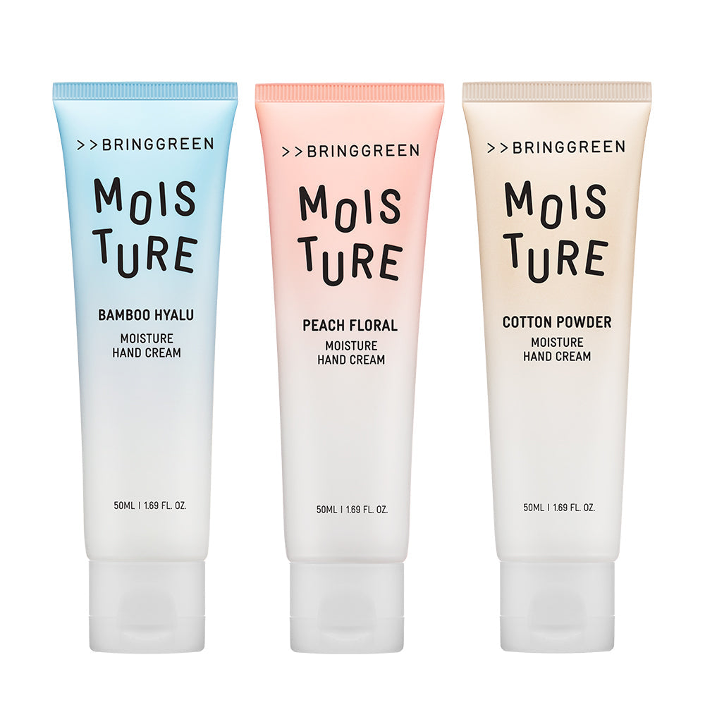 [BRING GREEN] Bring Green Moisture Hand Cream 50mL (3 types)