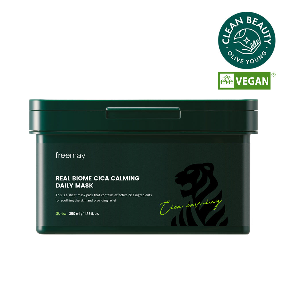 [Freemay] Prime Real Biome Cica Calming Daily Mask 30 sheets