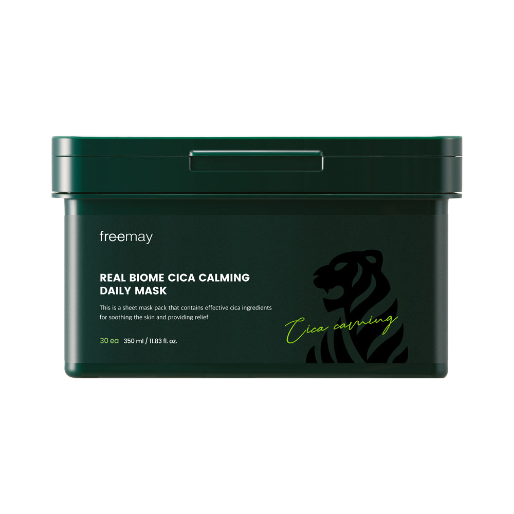 [Freemay] Prime Real Biome Cica Calming Daily Mask 30 sheets