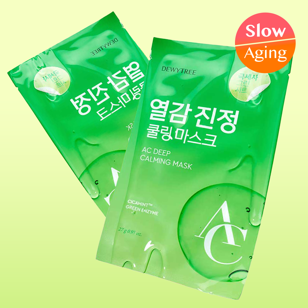 [Dewytree] Deweytree AC Deep Calming Mask 1 sheet (heating sensation/marks)