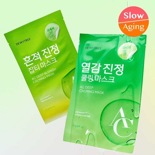 [Dewytree] Deweytree AC Deep Calming Mask 1 sheet (heating sensation/marks)