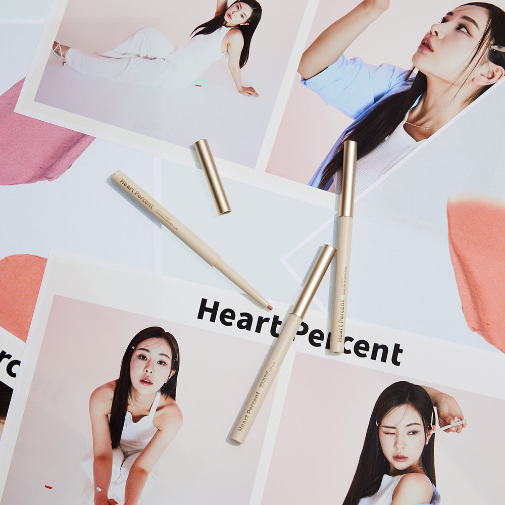 [Heart Percent] Heart percent dot on mood contour eyeliner slim 8 colors