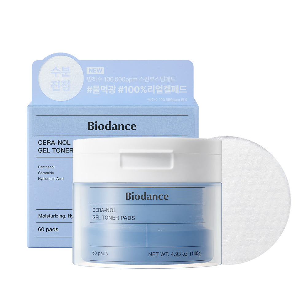 [Biodance] Biodance Gel Toner Pads 60 sheets, choose 2 types (Collagen/Ceranol)
