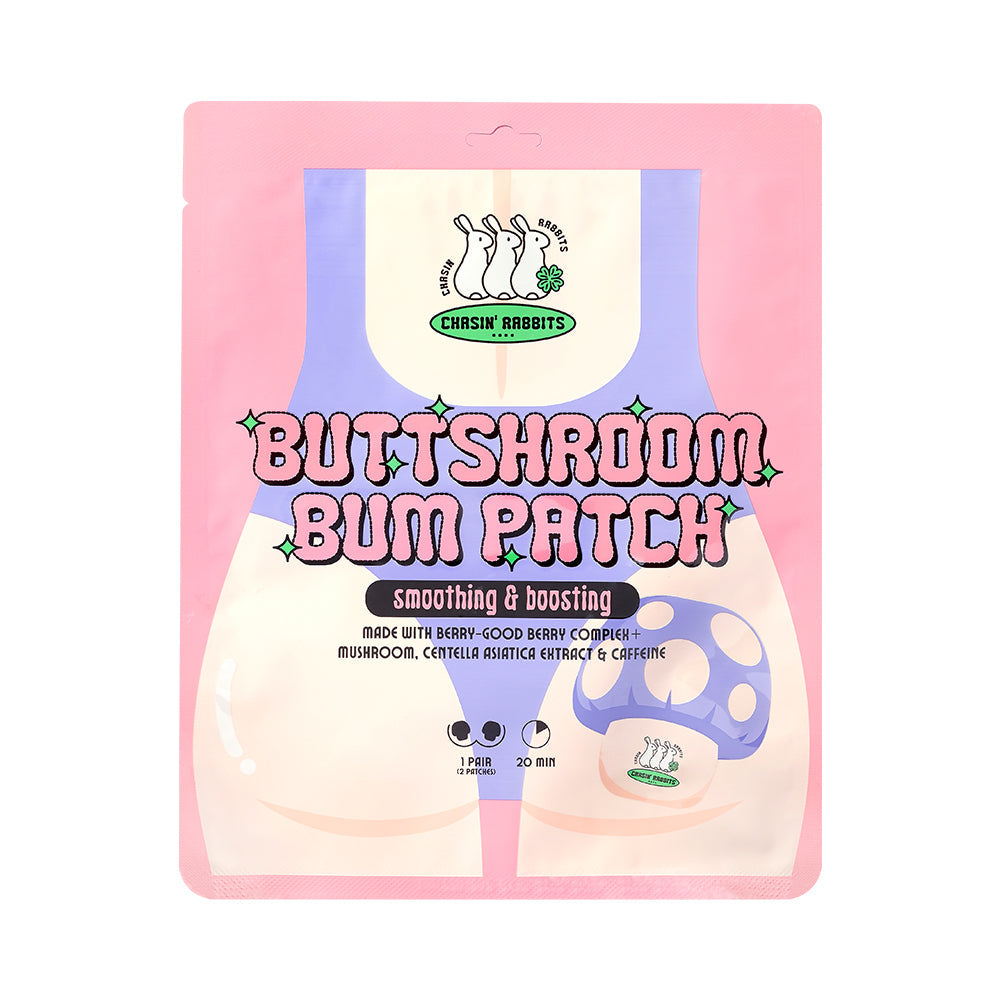 [CHASING RABBIT] Butt Shroom Bum Patch (18g, 2 sheets)