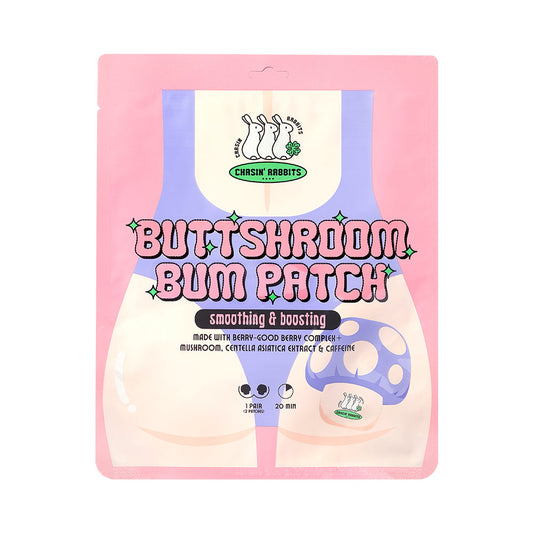 [CHASING RABBIT] Chasing Rabbit Butt Shroom Bum Patch (18g, 2 sheets)
