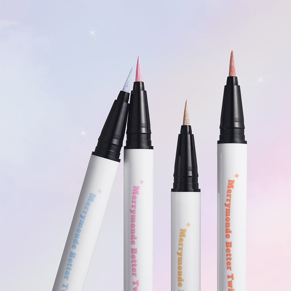 [Merrymonde] Merrymonde Beretim Glitter Pen Eyeliner (4 types)