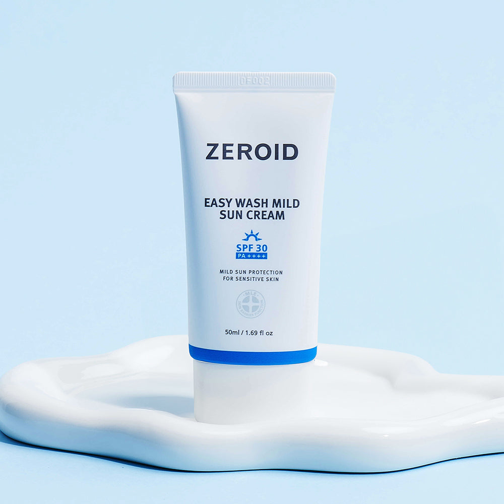 [ZEROID] Zeroid Easy Wash Mild Sun Cream 50ml