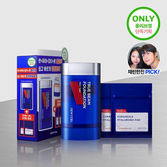 [DEWY CEL] Dewycell Truebeam Foundation 12g special (+20 toner pads)