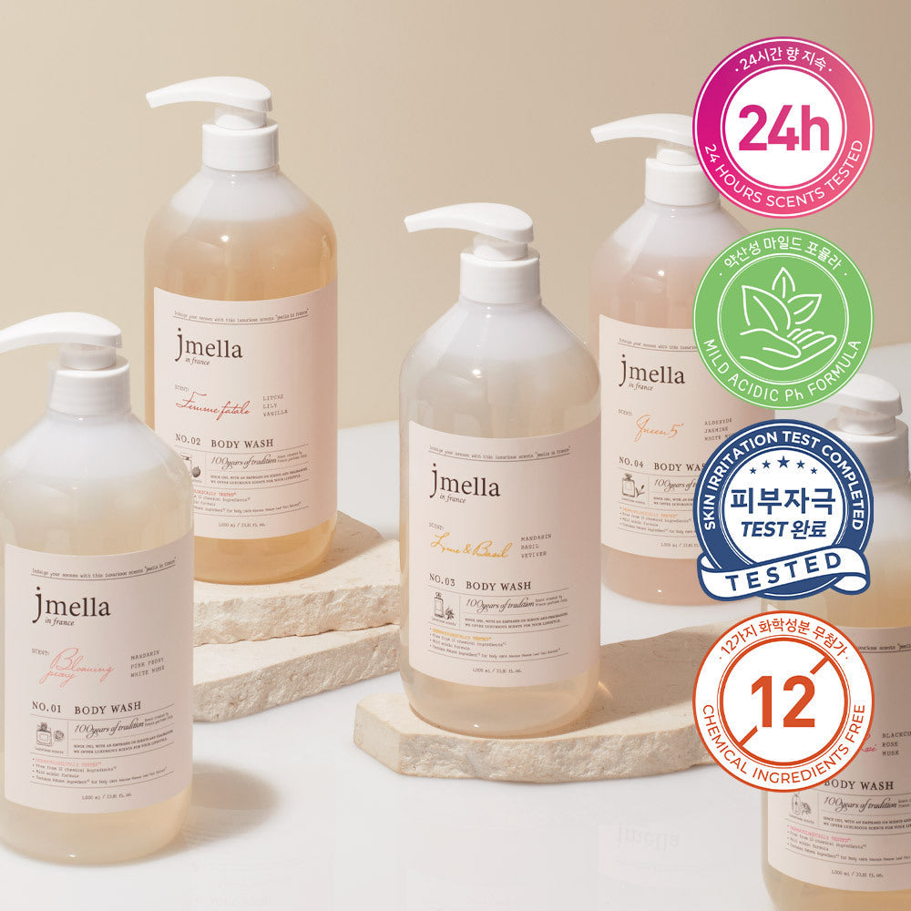 [Jmella] J. Mella in France Body Wash 1000ml 5 types, choose 1 (on)