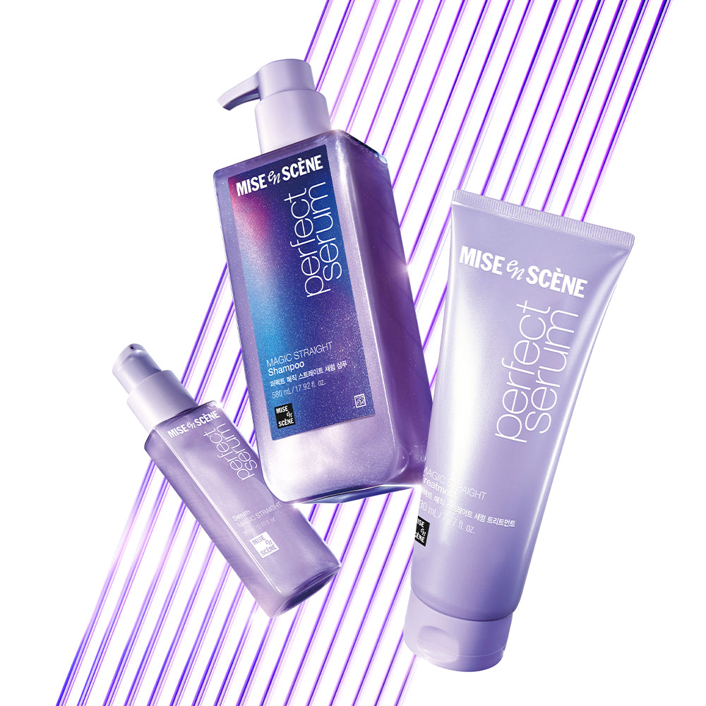 [Miseen scene] Mise-en-scène Perfect Magic Straight (shampoo/treatment/serum)
