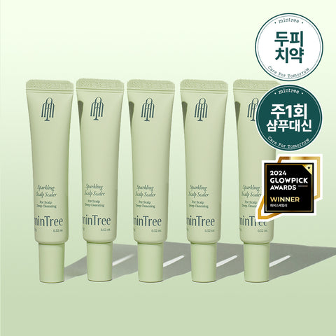 [MINTREE] Mintree Carbonated Bubble Scalp Scaler 75g (15gx5ea)