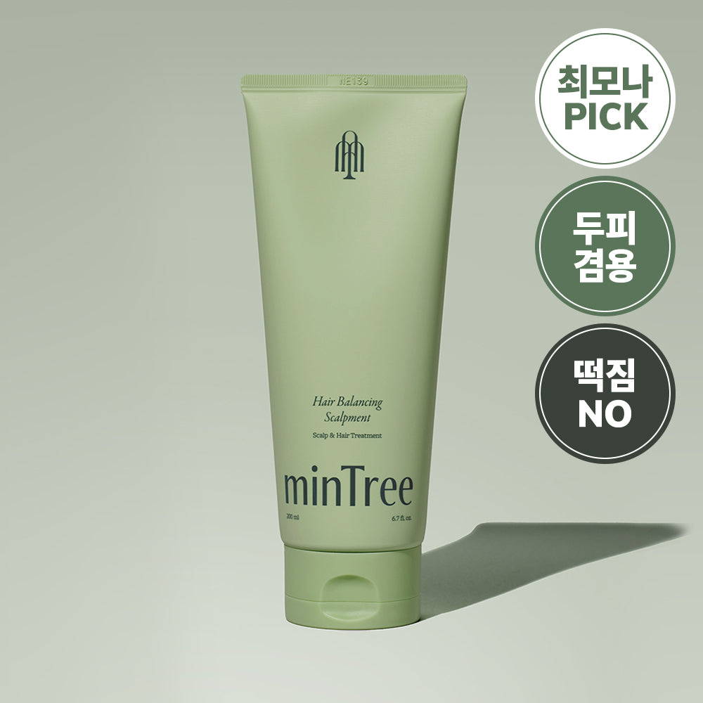 [MINTREE] Mintree treatment 200ml special (+ 15g scalp scaler included)
