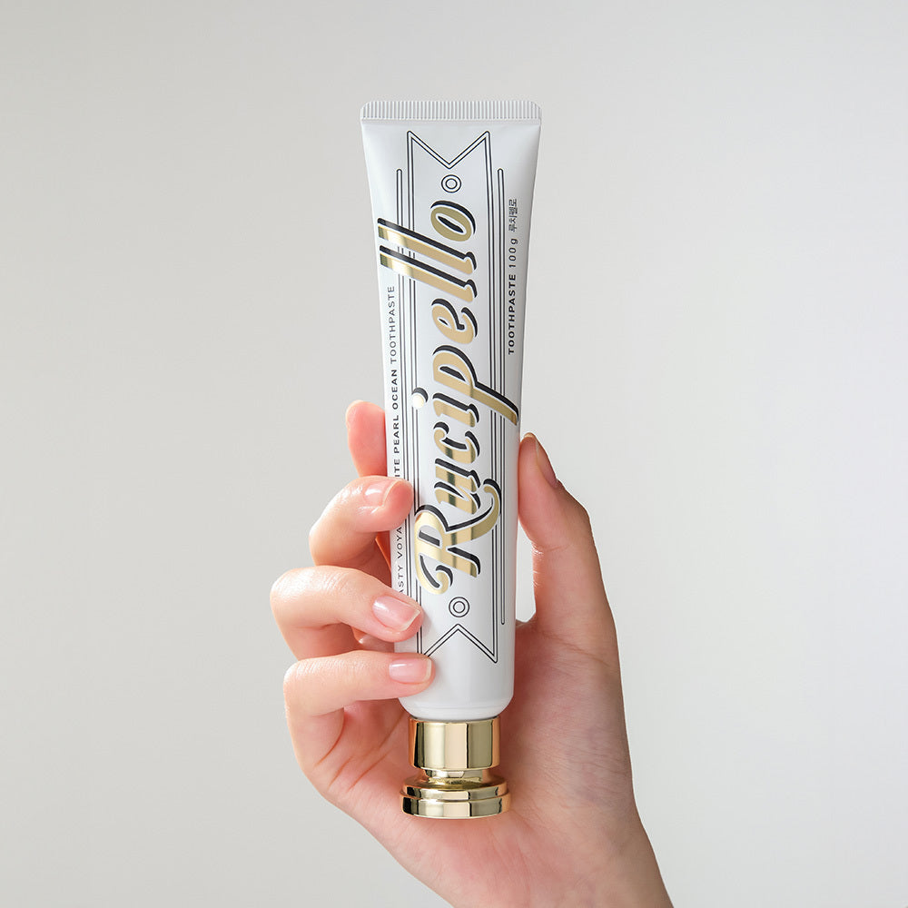 [Rucipello] Lucipello White Pearl Ocean Toothpaste 100g