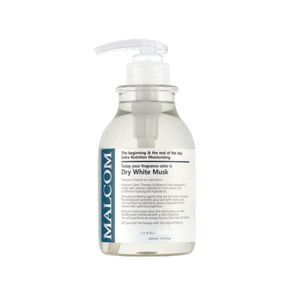 [MALCOM] Malcolm Mildly Acidic Allergy-Free Body Wash 520ml (5 flavors)