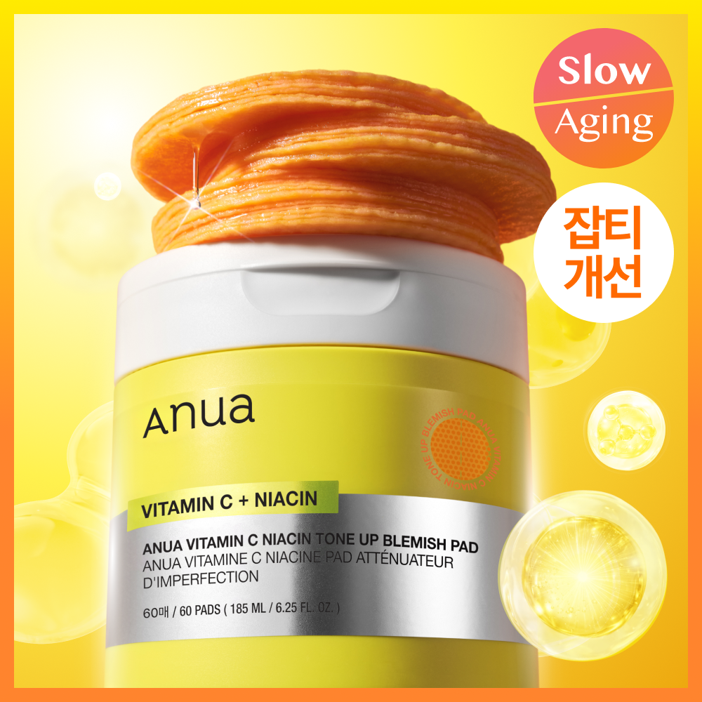 [Anua] Anua Vitamin C Niacin Tone Up Blemish Pad 60 sheets