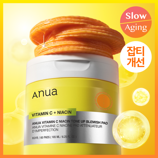 [Anua] Anua Vitamin C Niacin Tone Up Blemish Pad 60 sheets
