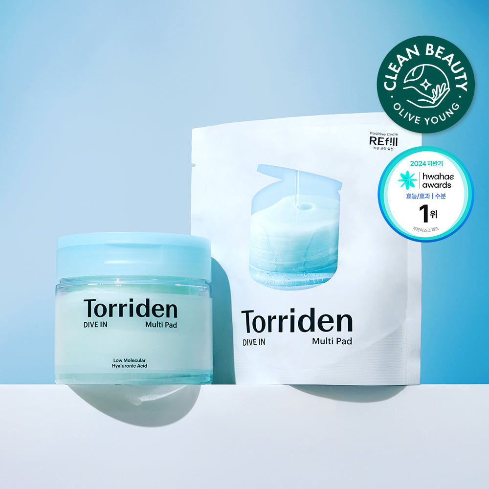 [Torriden] Toriden Pad Dive-in/Balance Full Refill Set, choose 2 types (moisturizing/soothing)