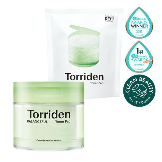 [Torriden] Toriden Pad Dive-in/Balance Full Refill Set, choose 2 types (moisturizing/soothing)