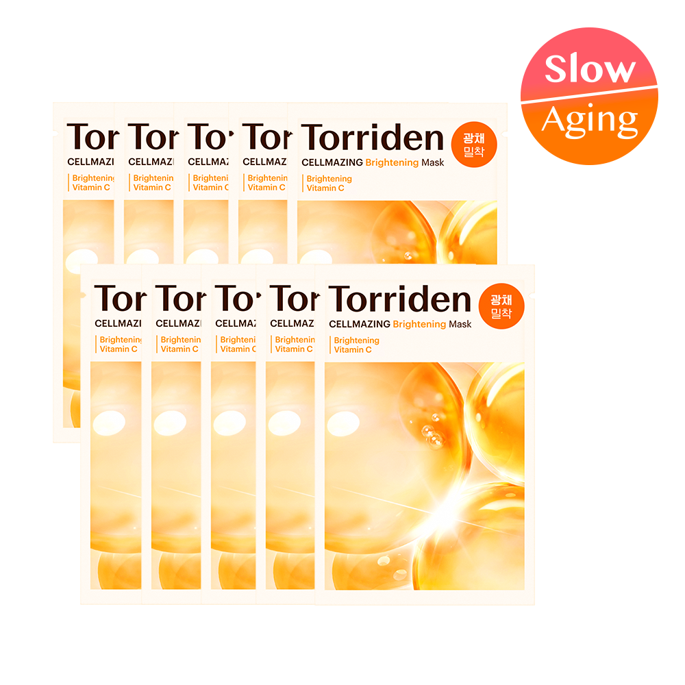 [Torriden] Toriden Cellmaging Vita C Brightening Mask 10 sheets
