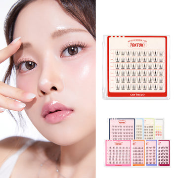 [CORINGCO] Toktokhara No-Glue False Lashes - 15 Styles
