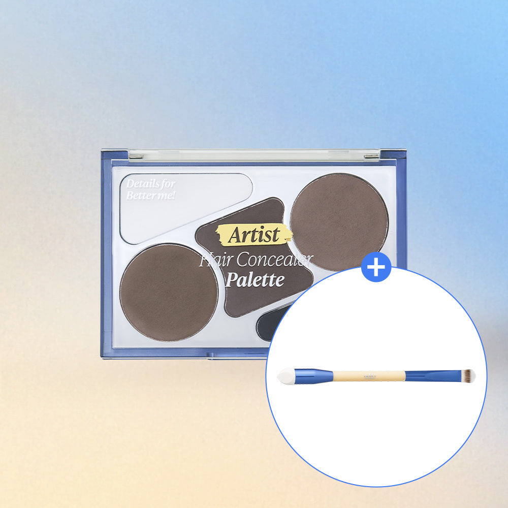 [ODID] Odded Artist Hair Concealer Palette 12.9g special set (+ additional brush and hairpin)