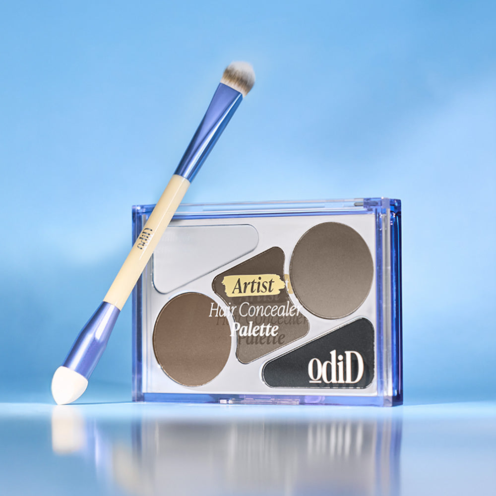 [ODID] Odded Artist Hair Concealer Palette 12.9g special set (+ additional brush and hairpin)