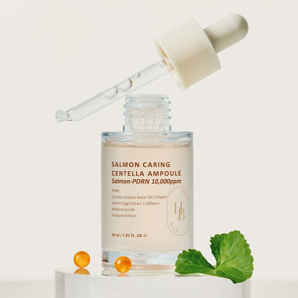 [HEVEBLUE] Heve Blue Salmon PDRN Caring Centella Ampoule 30ml