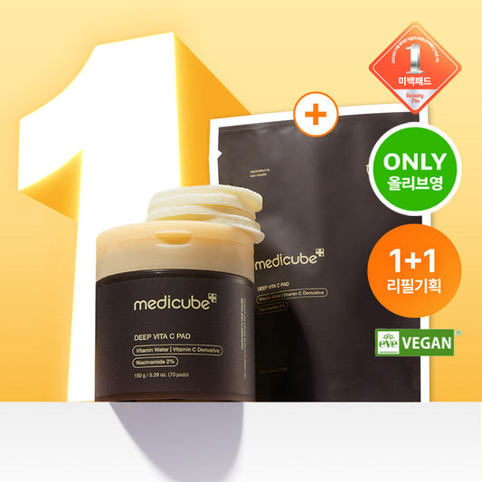 [medicube] Medicube Deep Vita Sea Pad Refill Plan (70 sheets + 70 sheets)