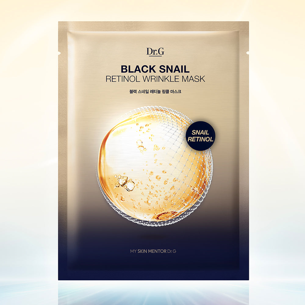 [Dr. G] Dr.G Black Snail Retinol Wrinkle Mask 1 sheet