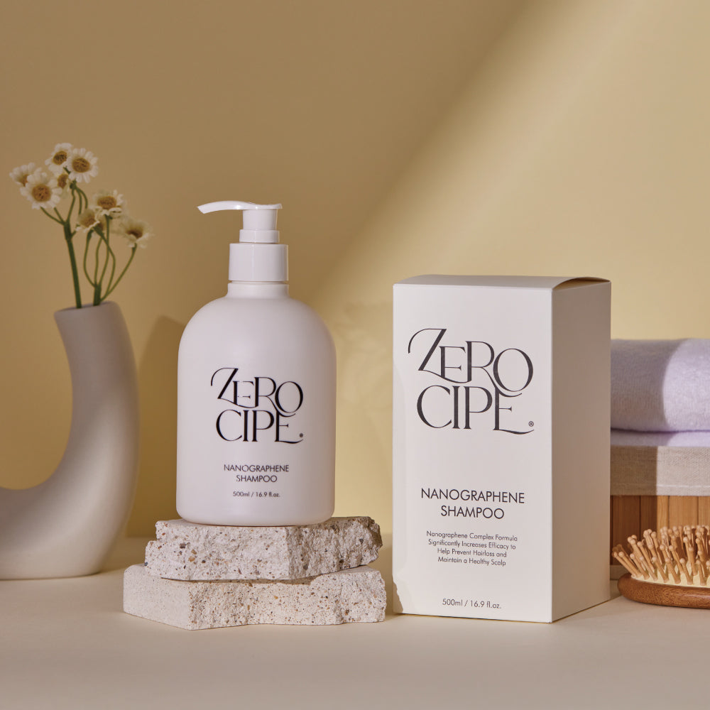 [zerocipe] Zero Sippy Nano Graphene Shampoo 500ml