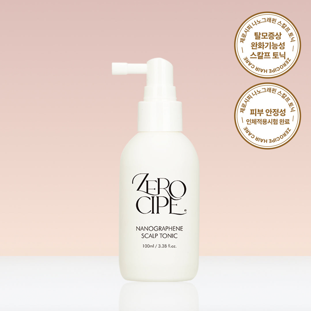 [zerocipe] Zero Sippy Nano Graphene Scalp Tonic 100ml