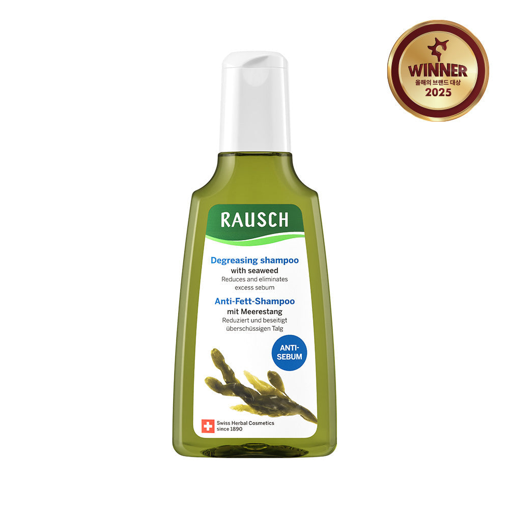[Rausch] Lausch Shampoo 200ml 5 types, choose 1 (Coltsfoot/Seaweed/Swiss Herbal/Chamomile/Egg Oil)