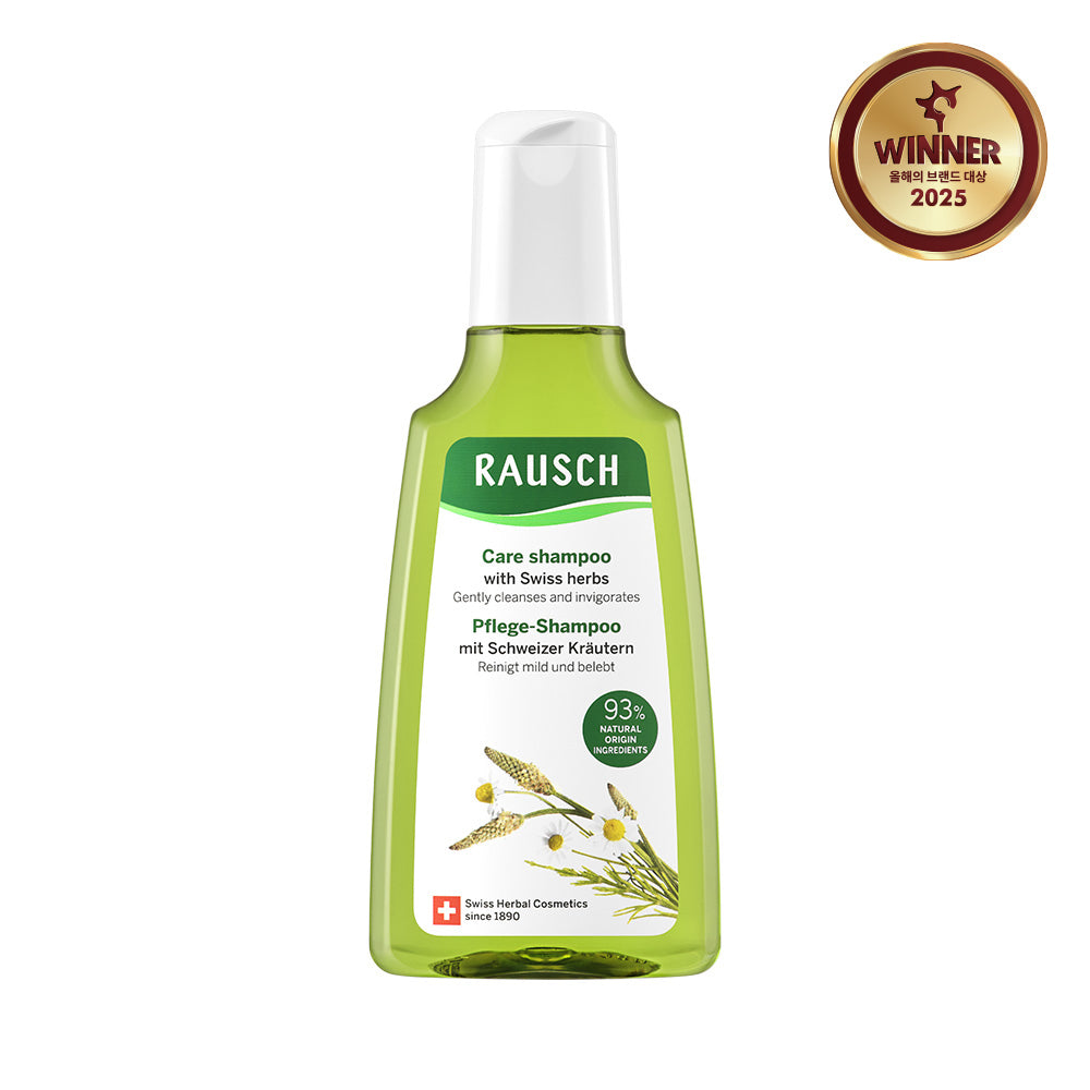 [Rausch] Lausch Shampoo 200ml 5 types, choose 1 (Coltsfoot/Seaweed/Swiss Herbal/Chamomile/Egg Oil)