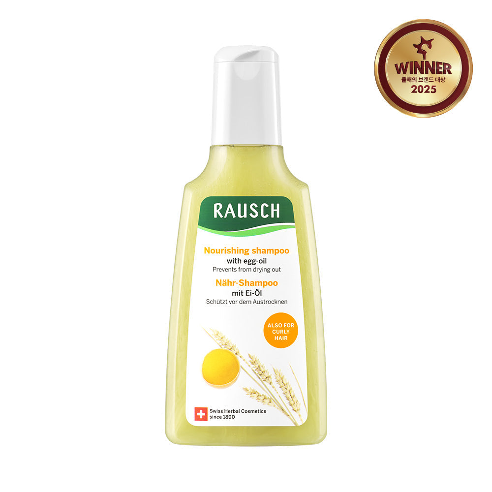 [Rausch] Lausch Shampoo 200ml 5 types, choose 1 (Coltsfoot/Seaweed/Swiss Herbal/Chamomile/Egg Oil)