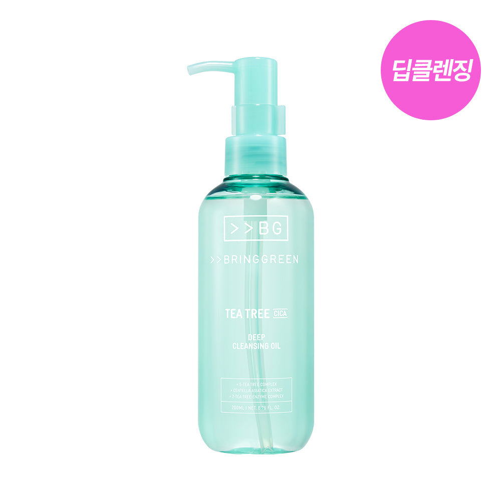 [BRING GREEN] Bring Green Tea Tree Cica Deep Cleansing Oil 200mL