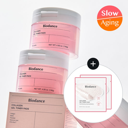 [Biodance] Biodance Bio Collagen Gel Toner Pads 60 sheets (+4 sheets gift plan) (OY exclusive)