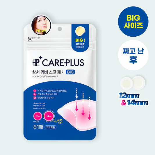 [Careplus] Care Plus Wound Cover Spot Patch Big 81 sheets