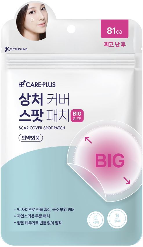 [Careplus] Care Plus Wundpflaster Spot Patch Groß 81 Stück