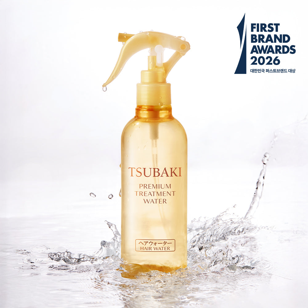 [TSUBAKI] Tsubaki Premium Treatment Water 210ml (+Hair Pack 12g*3)